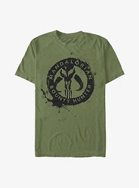 Star Wars The Mandalorian Painted Skull T-Shirt