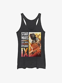 Star Wars Episode IX The Rise Of Skywalker First Order Collage Womens Tank Top