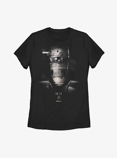 Star Wars The Mandalorian IG Portrait Womens T-Shirt