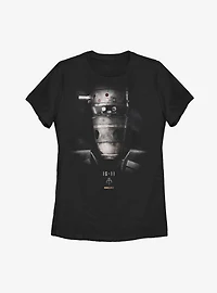 Star Wars The Mandalorian IG Portrait Womens T-Shirt