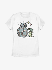 Star Wars Episode IX The Rise Of Skywalker Droid Team Womens T-Shirt