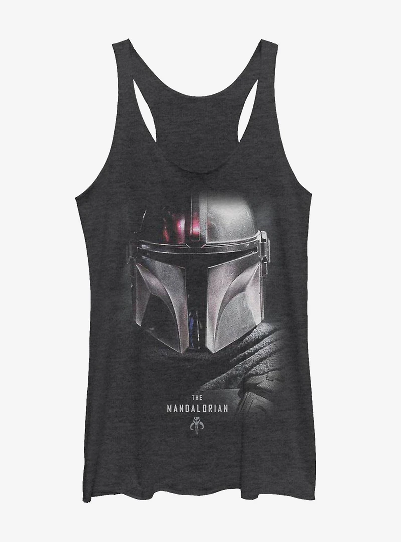 Star Wars The Mandalorian Hero Shot Womens Tank Top