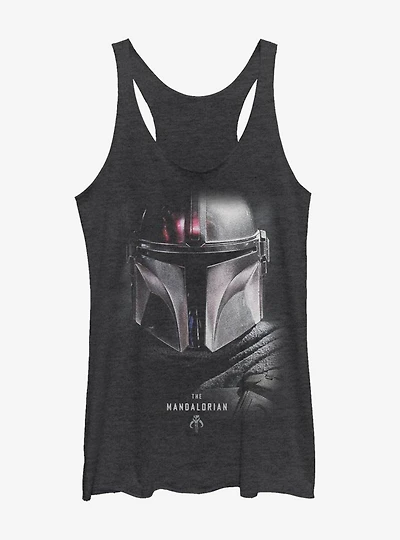 Star Wars The Mandalorian Hero Shot Womens Tank Top