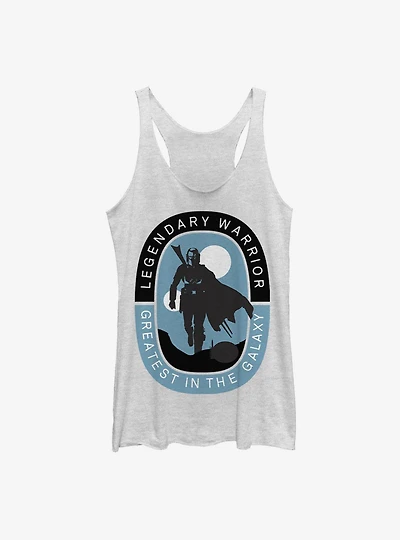 Star Wars The Mandalorian Legendary Warrior Womens Tank Top