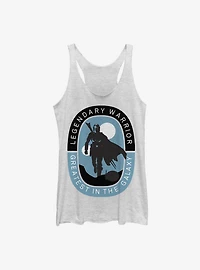 Star Wars The Mandalorian Legendary Warrior Womens Tank Top