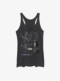 Star Wars Episode IX The Rise Of Skywalker Kylo Ren Maps Womens Tank Top