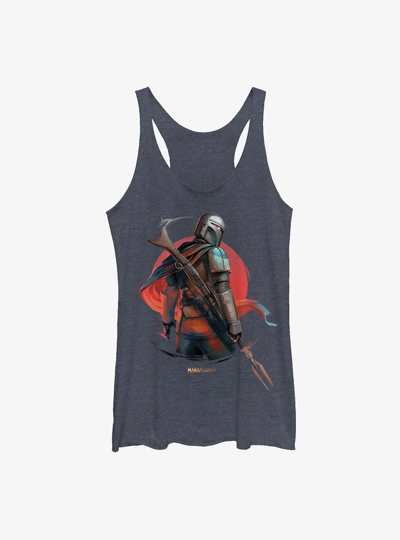 Star Wars The Mandalorian Sunrise Womens Tank Top