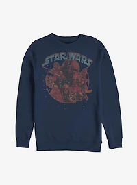 Star Wars Episode IX The Rise Of Skywalker Retro Villains Sweatshirt