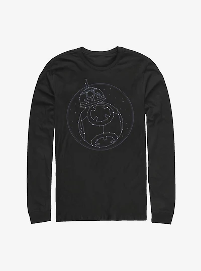 Star Wars Episode IX The Rise Of Skywalker Constellation Long-Sleeve T-Shirt