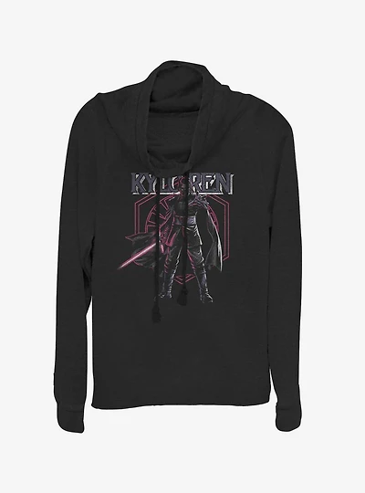 Star Wars Episode IX The Rise Of Skywalker Supreme Order Cowlneck Long-Sleeve Womens Top