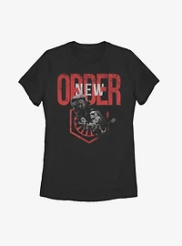 Star Wars Episode IX The Rise Of Skywalker New World Order Womens T-Shirt