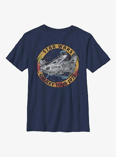 Star Wars Episode IX The Rise Of Skywalker Galaxy Tour Youth T-Shirt