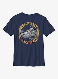 Star Wars Episode IX The Rise Of Skywalker Galaxy Tour Youth T-Shirt