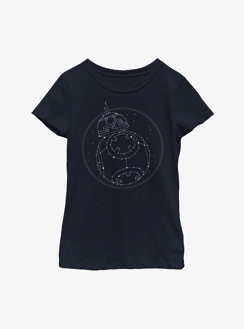 Star Wars Episode IX The Rise Of Skywalker Constellation Youth Girls T-Shirt