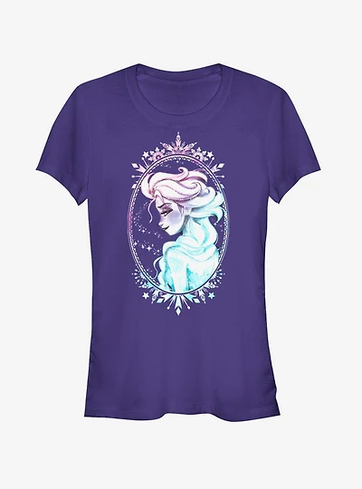 Disney Frozen Elsa Frame Gradient Girls T-Shirt