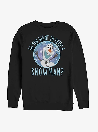 Disney Frozen Build A Snowman Sweatshirt