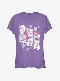 Disney Frozen Snow Trio Girls T-Shirt