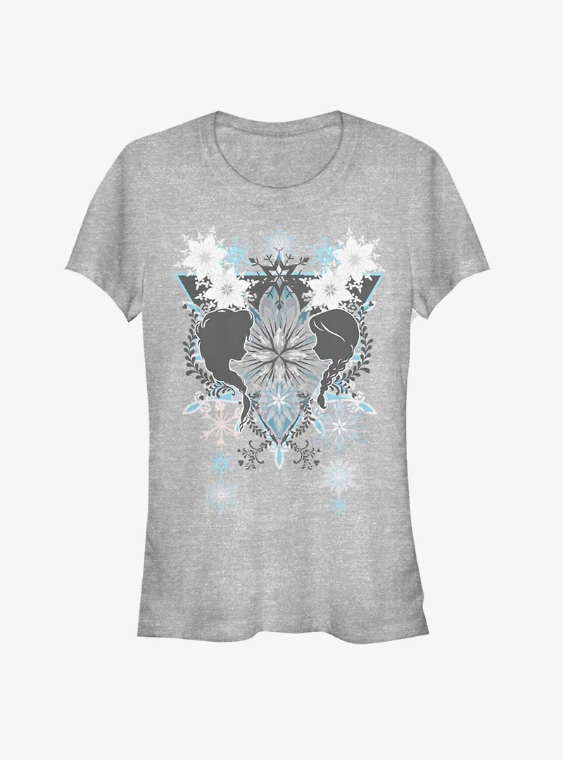 Disney Frozen Snowflake Boho Girls T-Shirt