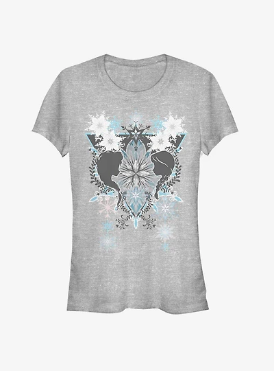 Disney Frozen Snowflake Boho Girls T-Shirt