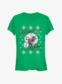 Disney Frozen Winter Wishes Girls T-Shirt