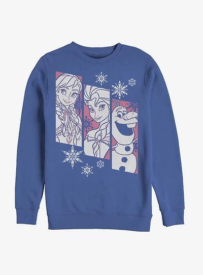 Disney Frozen Snow Trio Sweatshirt