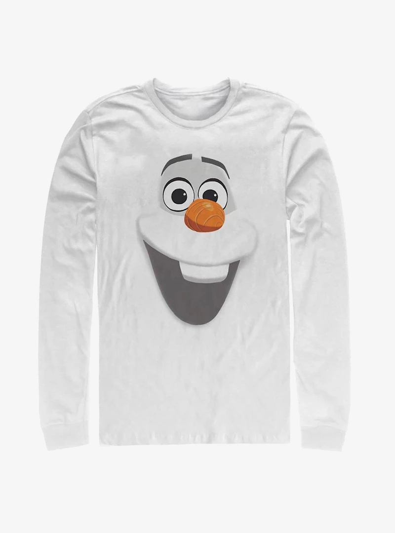Disney Frozen Olaf Face Long-Sleeve T-Shirt