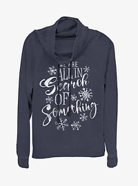 Disney Frozen 2 Search Of Something Cowl Neck Long-Sleeve Girls Top