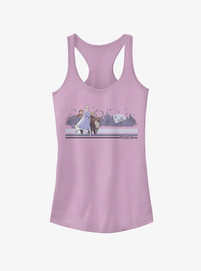 Disney Frozen 2 Group Shot Girls Tank