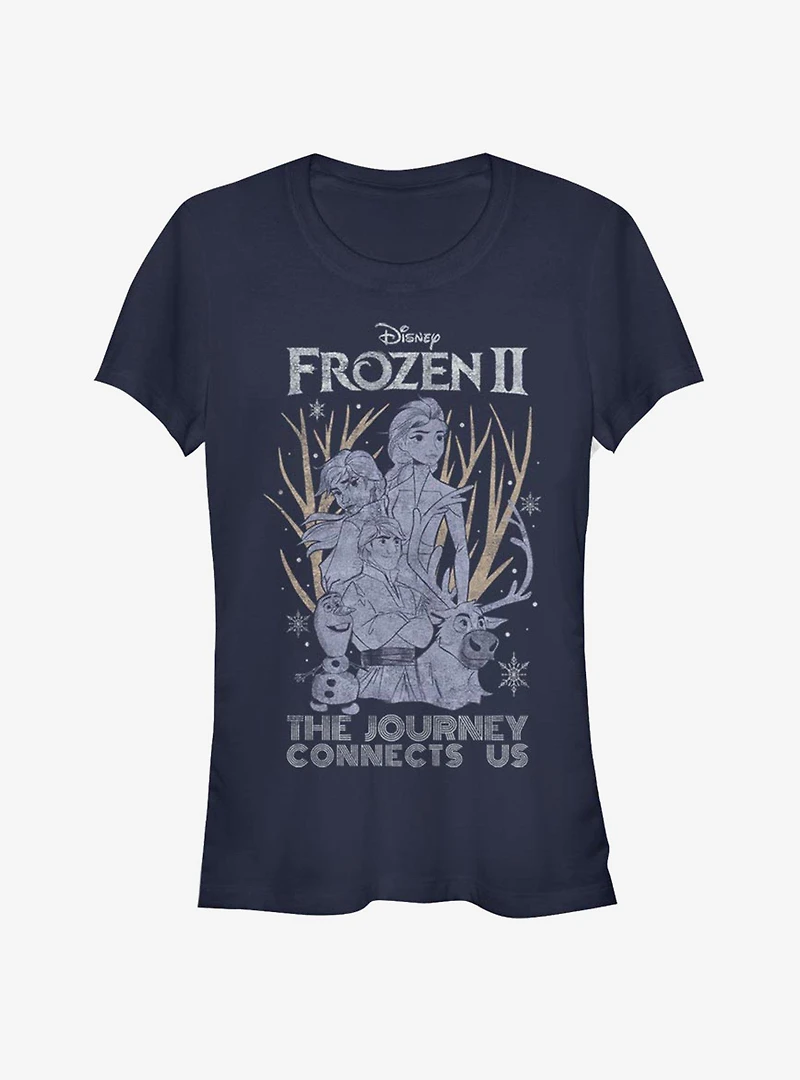 Disney Frozen 2 Sketchy Group Girls T-Shirt