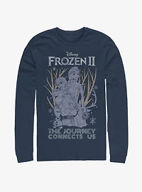 Disney Frozen 2 Sketchy Group Long-Sleeve T-Shirt
