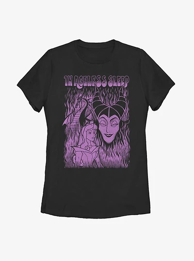 Disney Sleeping Beauty Maleficent Ageless Sleep Womens T-Shirt