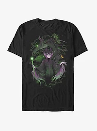 Disney Sleeping Beauty Maleficent Anime Style T-Shirt