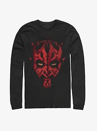 Star Wars Darth Maul Paint Long-Sleeve T-Shirt