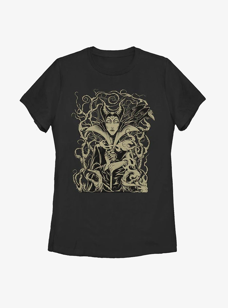 Disney Sleeping Beauty Curse Of Maleficent Womens T-Shirt