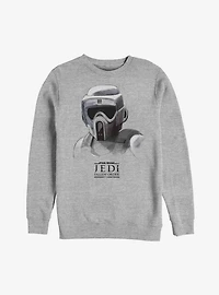 Star Wars Jedi Fallen Order Scout Trooper Mask Sweatshirt