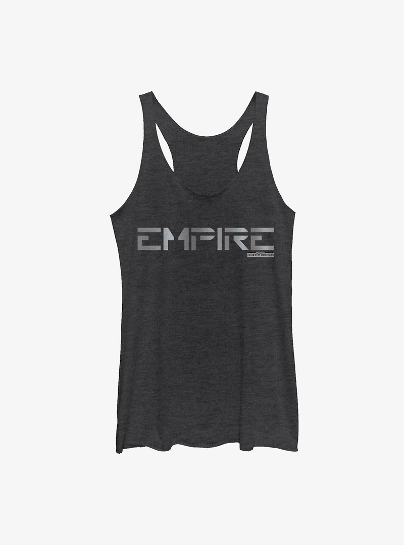 Star Wars Jedi Fallen Order Empire Script Womens Tank Top