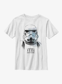 Star Wars Jedi Fallen Order Trooper Mask Youth T-Shirt