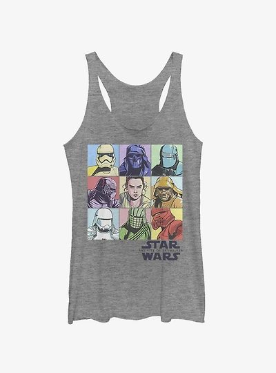 Star Wars Episode IX The Rise Of Skywalker Pastel Rey Boxes Girls Tank