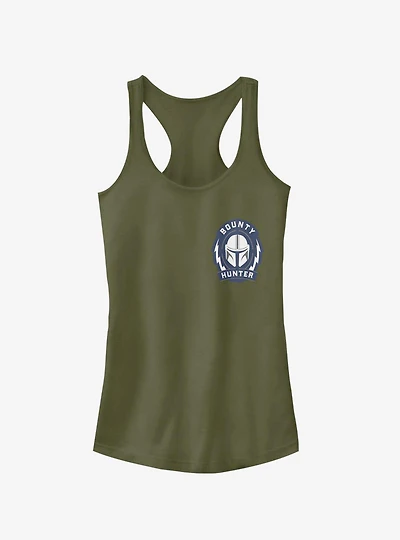 Star Wars The Mandalorian Bounty Hunter Logo Girls Tank
