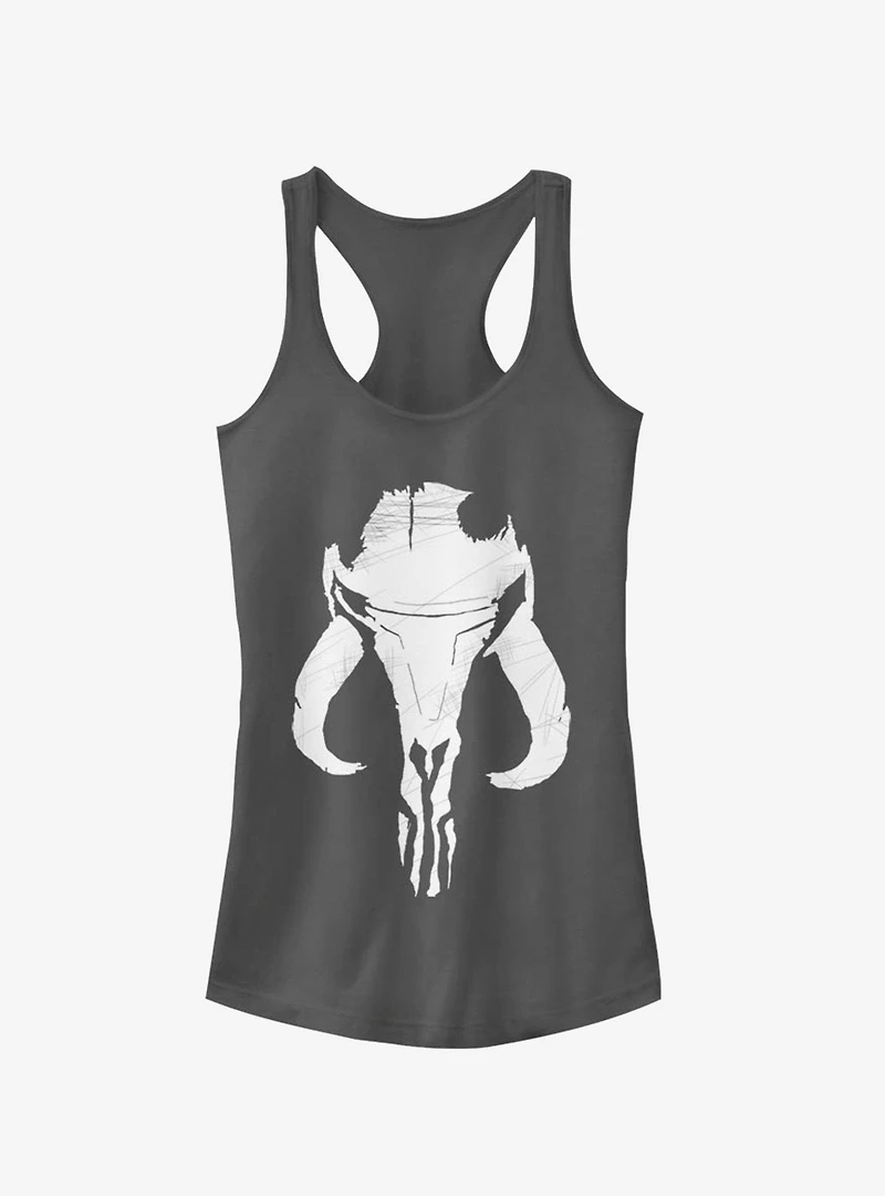 Star Wars The Mandalorian Bounty Hunter Mandalorian Mixed Symbol Girls Tank