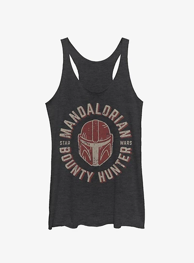 Star Wars The Mandalorian Lone Wolf Girls Tank Top