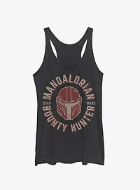 Star Wars The Mandalorian Lone Wolf Girls Tank Top