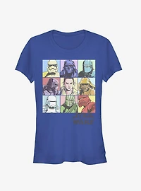 Star Wars Episode IX The Rise Of Skywalker Pastel Rey Boxes Girls T-Shirt
