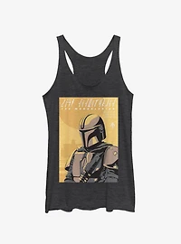 Star Wars The Mandalorian Poster Girls Tank