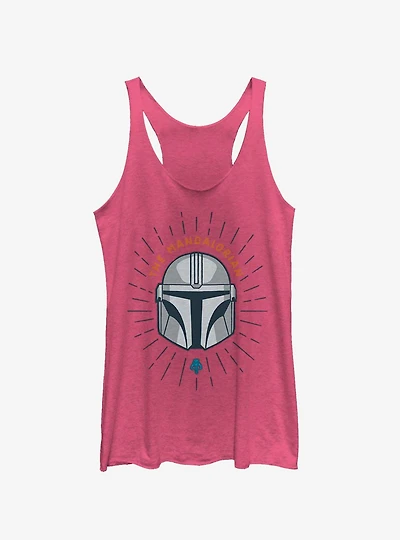 Star Wars The Mandalorian Simple Shield Girls Tank