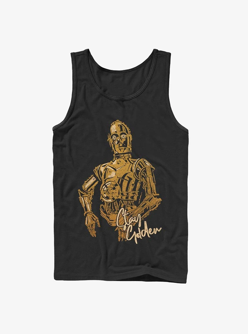 Star Wars Episode IX The Rise Of Skywalker C-3PO Stay Golden Tank