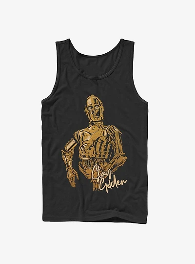 Star Wars Episode IX The Rise Of Skywalker C-3PO Stay Golden Tank