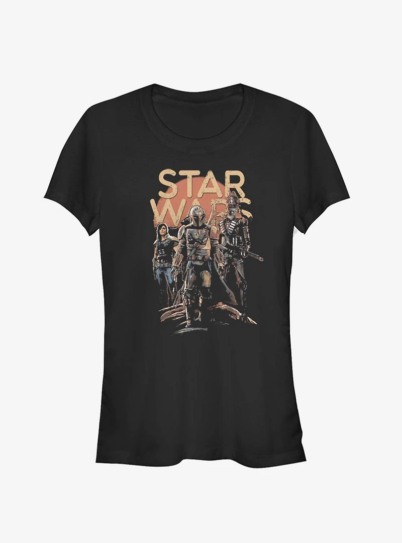 Star Wars The Mandalorian A Few Credits More Girls T-Shirt