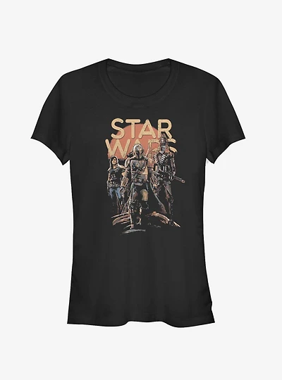 Star Wars The Mandalorian A Few Credits More Girls T-Shirt