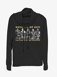 Star Wars Episode IX The Rise Of Skywalker Power Cowl Neck Long-Sleeve Girls Top